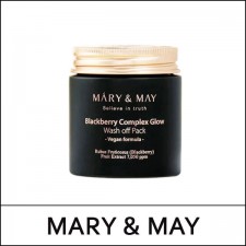 [MARY and MAY] (bo) Blackberry Complex Glow Wash Off Pack 125g / 31150(5) / 11,865 won(R)